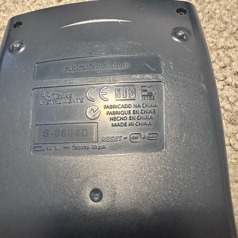 Texas Instruments Dark Gray Device - Picture 3 of 5